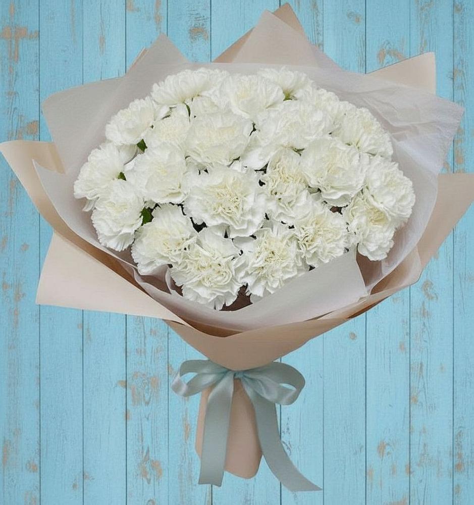 Букет цветов из: Гвоздики в Электроуглях