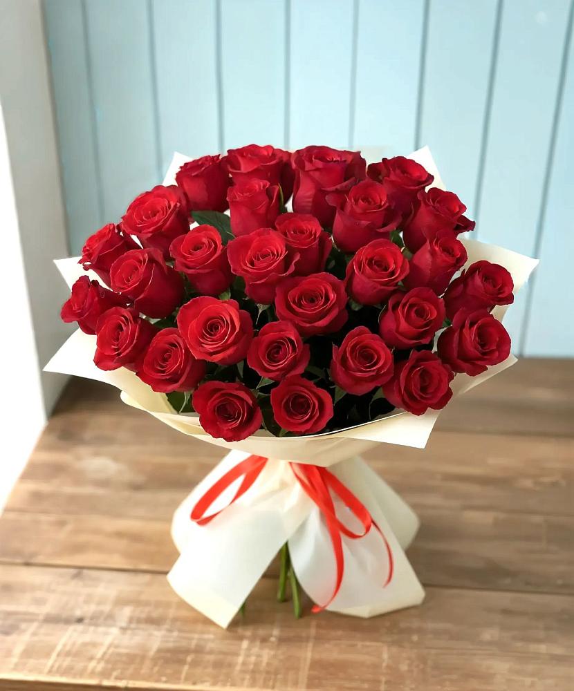Букет 29 Красных роз в Электроуглях