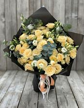 Букет цветов из:  Розы и Лизиантусы в Электроуглях