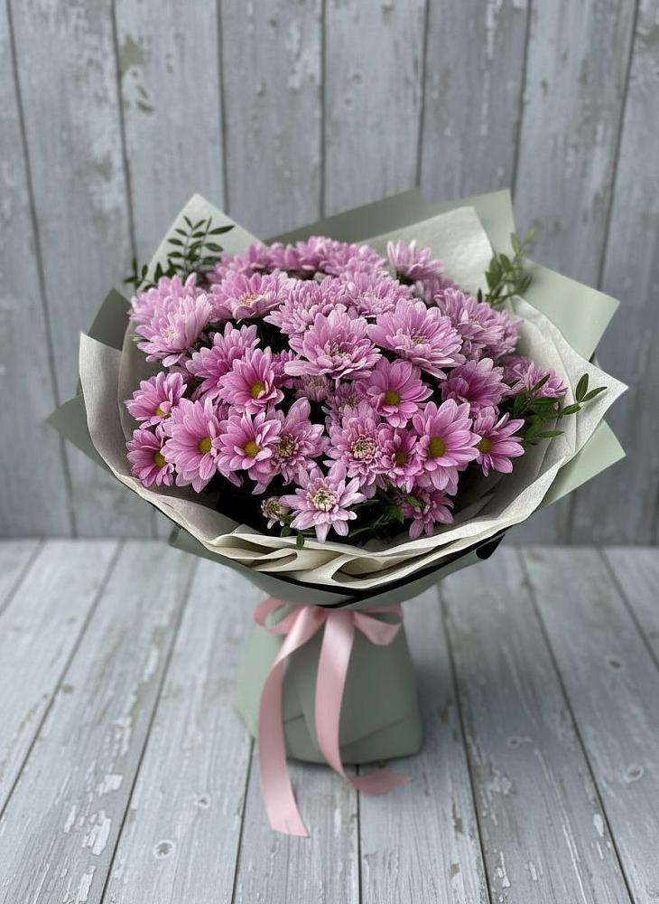 Букет цветов из: Хризантемы в Электроуглях