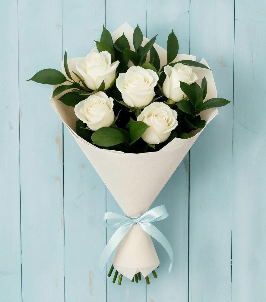 Букет цветов из: Розы в Электроуглях