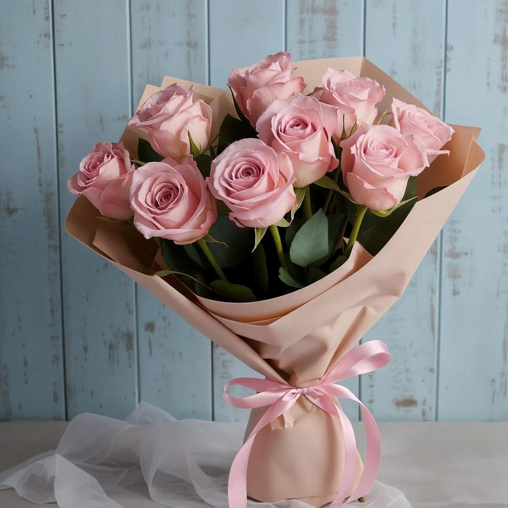 Букет цветов из: Розы в Электроуглях