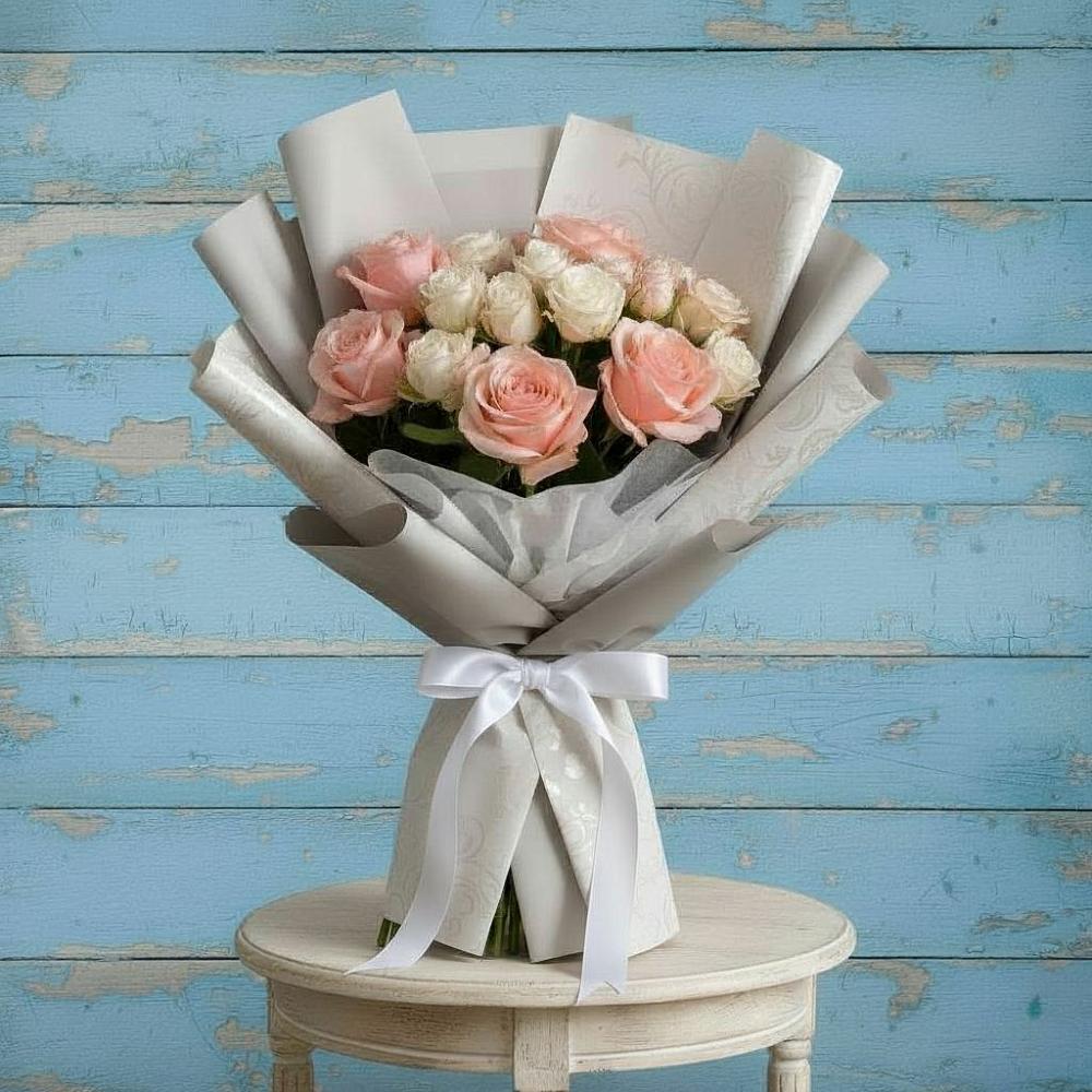 Букет цветов из: Розы в Электроуглях