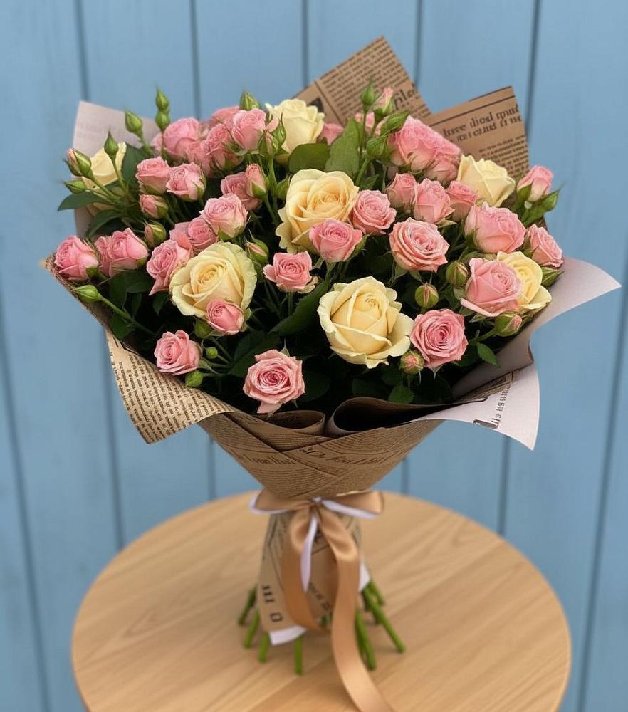 Букет цветов из: Розы в Электроуглях