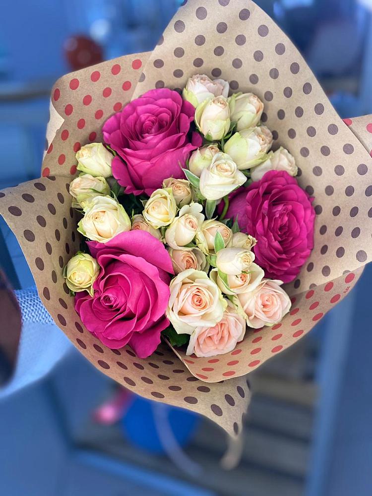 Букет цветов из: Розы в Электроуглях