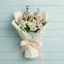 Букет цветов из:  Альстромерии в Электроуглях