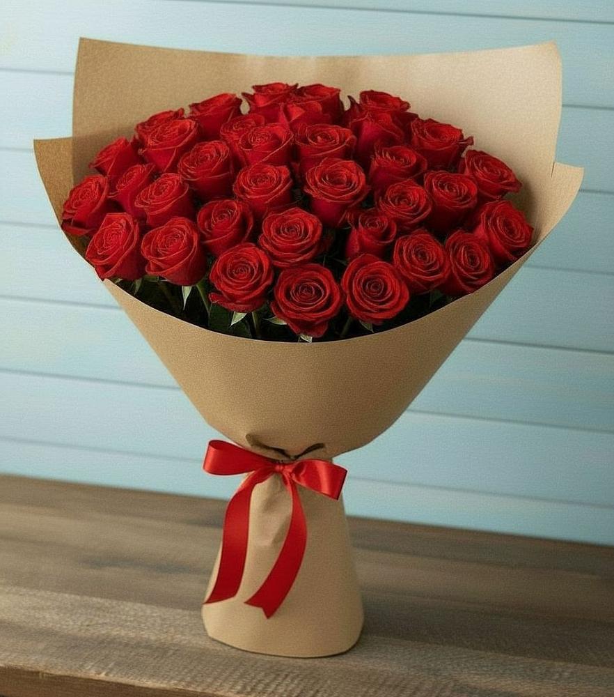 Букет Красные розы Милано в Электроуглях