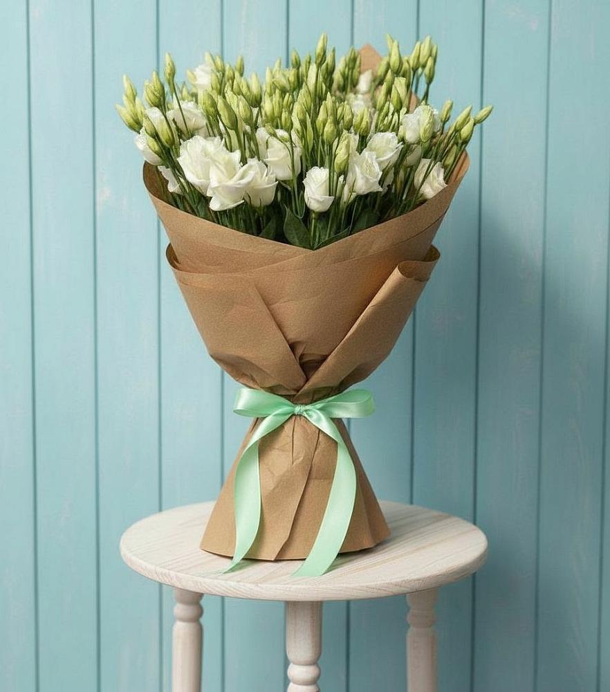 Букет цветов из: Лизиантусы в Электроуглях