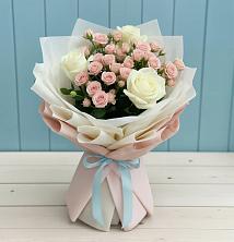 Букет цветов из:  Розы в Электроуглях