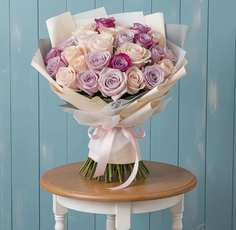 Букет цветов из: Розы в Электроуглях