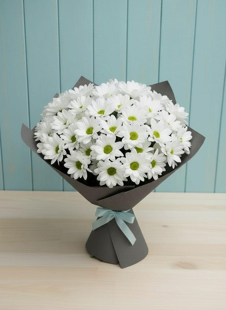 Букет цветов из: Хризантемы в Электроуглях