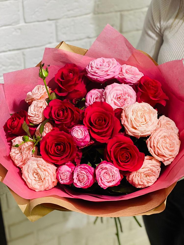 Букет цветов из: Розы в Электроуглях