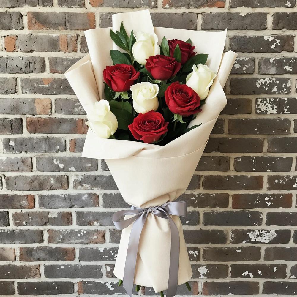 Букет цветов из: Розы в Электроуглях