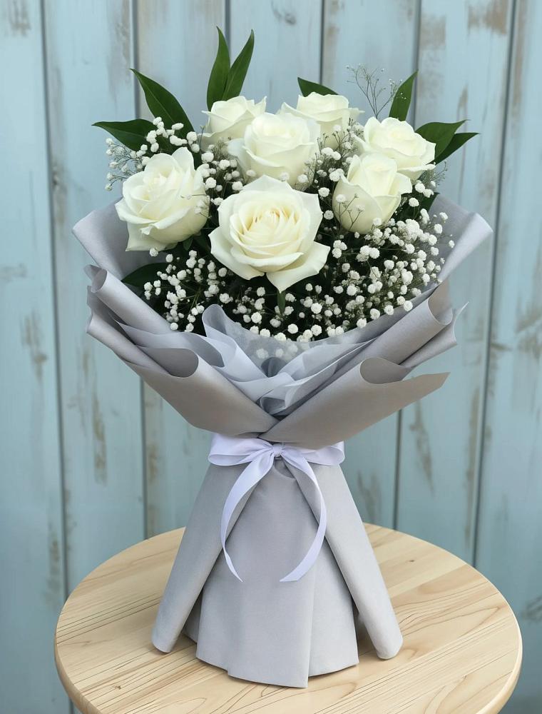 Букет цветов из: Розы в Электроуглях