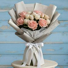 Букет цветов из:  Розы #REPLACE_PRED# Электроуглях