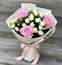 Букет цветов из:  Розы в Электроуглях