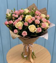 Букет цветов из:  Розы в Электроуглях