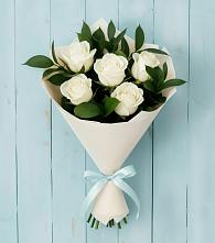 Букет цветов из:  Розы в Электроуглях