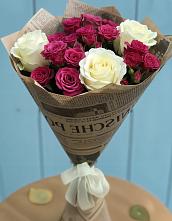 Букет цветов из:  Розы в Электроуглях