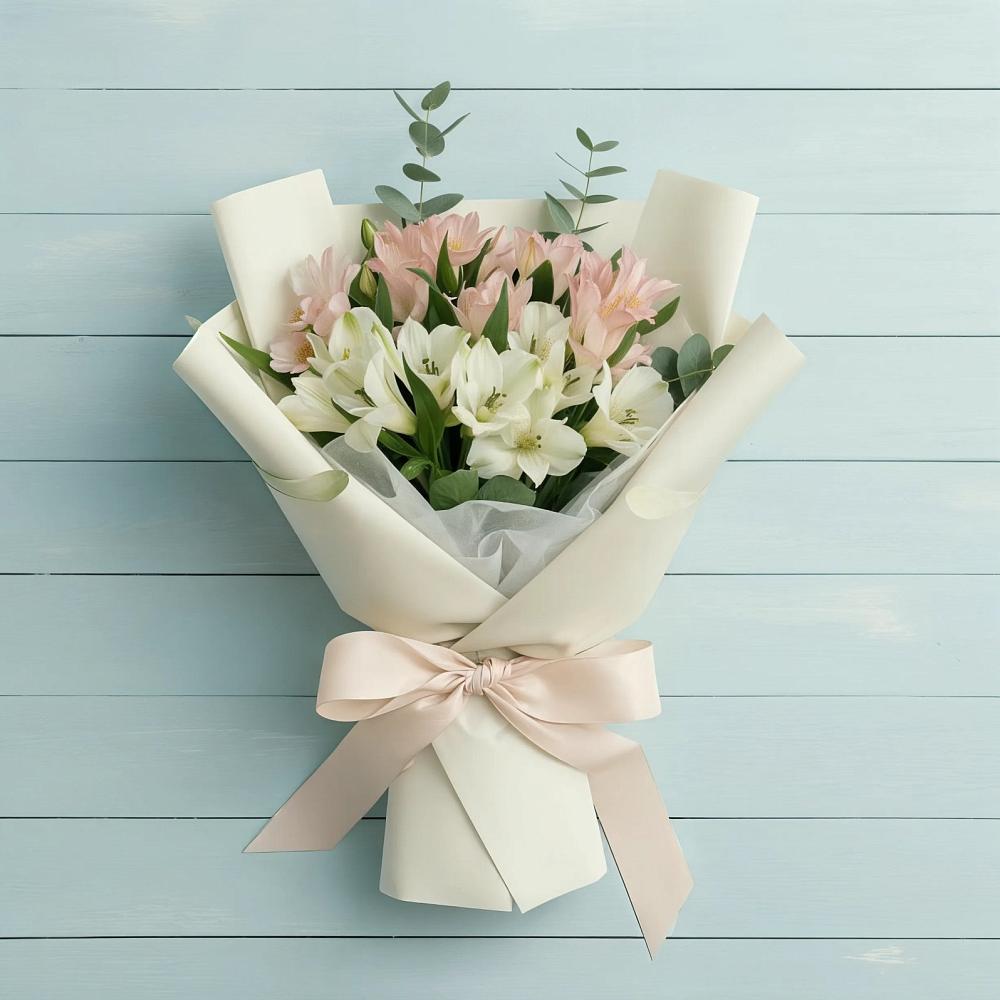 Букет цветов из: Альстромерии в Электроуглях