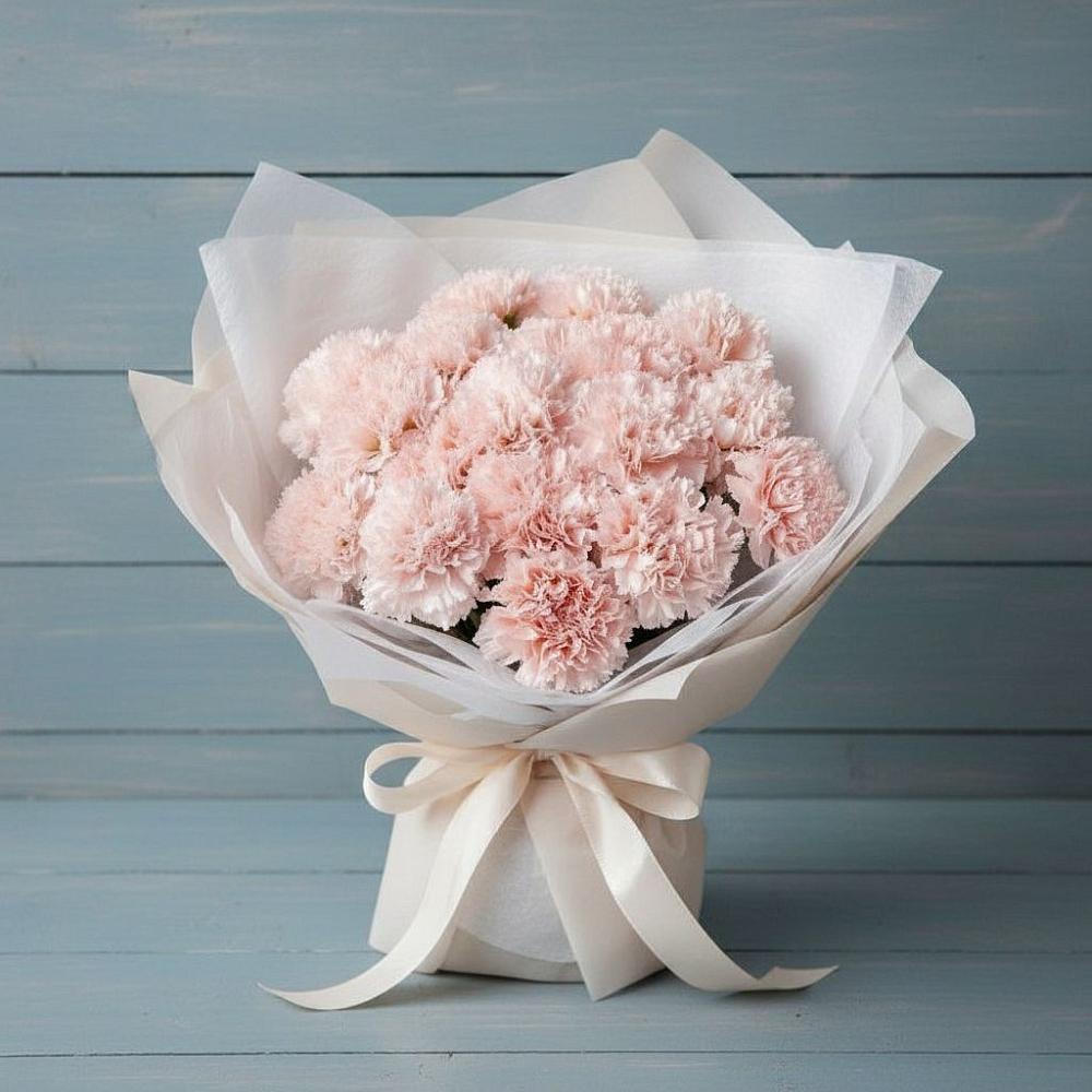 Букет цветов из: Гвоздики в Электроуглях