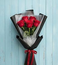 Букет цветов из:  Розы #REPLACE_PRED# Электроуглях