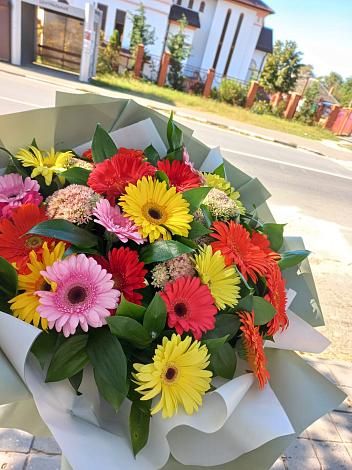 Букет цветов из: Герберы в Электроуглях