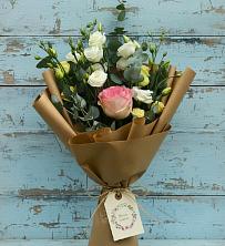 Букет цветов из:  Розы и Лизиантусы в Электроуглях
